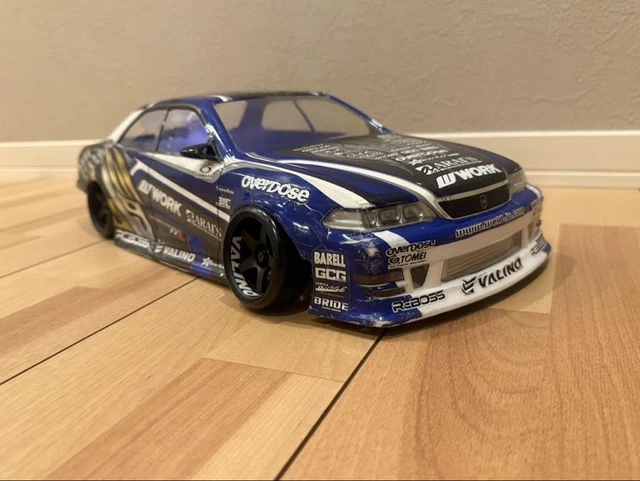 OVERDOSE MARK II Unit 6 Body Rc Car Body Shell Unpainted Clear Lexan ...