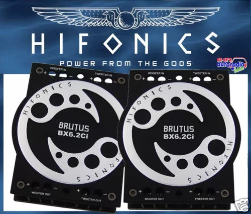 Frequenzweichen Hifonics Crossover Set 2 Stück  Brutus Serie   Bi-Amping