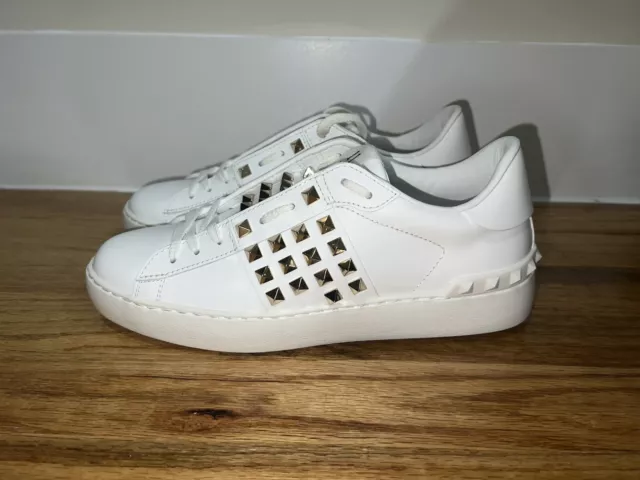 Valentino Garavani Rockstud Untitled Sneakers, Womens 37, 100% Authentic