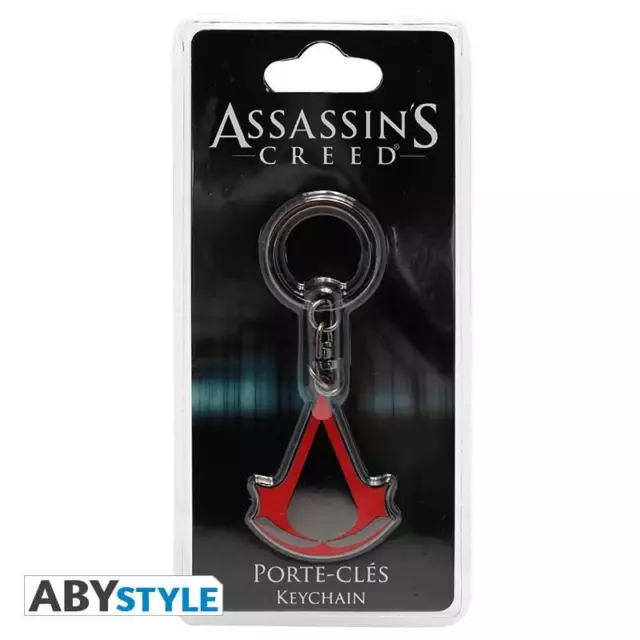 Assassin's Creed Rouge Logo - Porte-Clé en Métal - ABYSTYLE