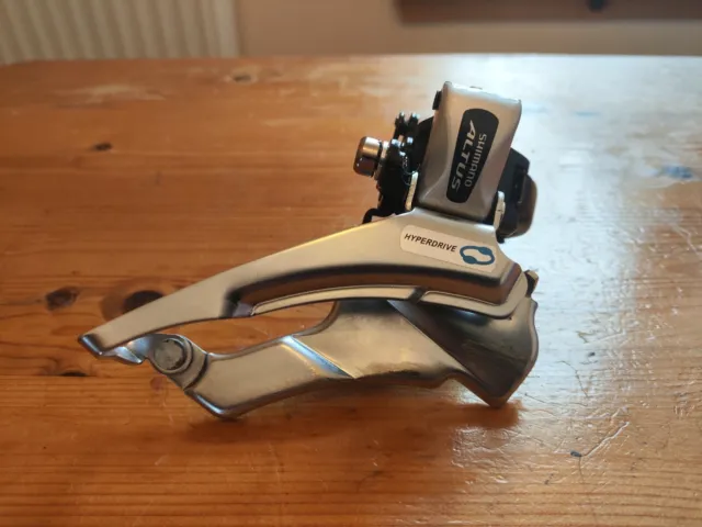 Front Derailleur/Mech,Brand Shimano,Altus,FD-M313,Silver,Clamp,31.8/34.9mm,Used