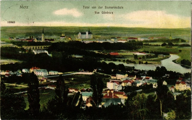 CPA Lorraine Moselle METZ Panorama (984531)