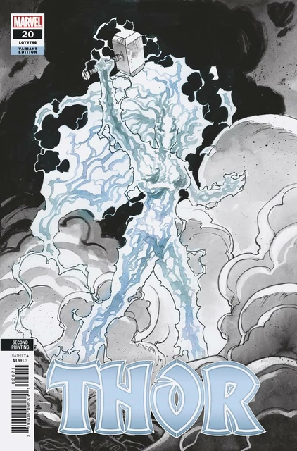 Thor #20 2Nd Ptg 1:25 Klein Variant Cover Marvel Prh