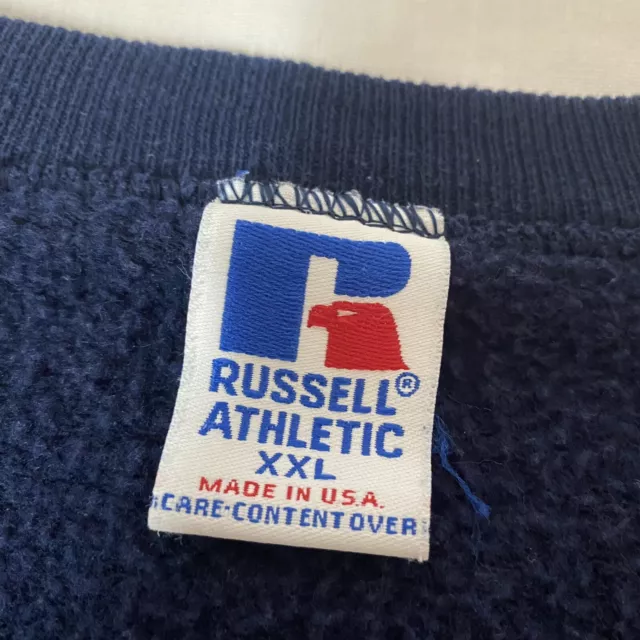 VTG Russell Athletic Authentic Pro Line DALLAS COWBOYS Sweatshirt Size XXL NFL 3