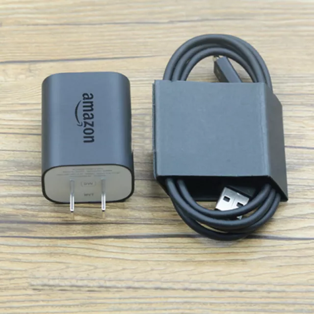 For Amazon Kindle 9W Amazon Original OEM AC USB Power Adapter Charger Cord Cable