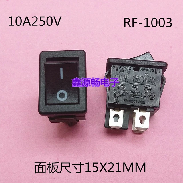 4Pins Blue -Interrupteur à bascule momentané-verrouillage,interrupteur d'alimentation I-O l-O-ll 4Pins Blue -Interrupteur à bascule momentané-verrouillage,interrupteur d'alimentation I-O l-O-ll