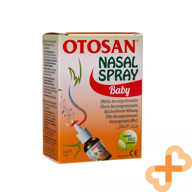 OTOSAN Baby Nasal Spray for Kids Babies Decongestant Effect Stuffy Nose 30