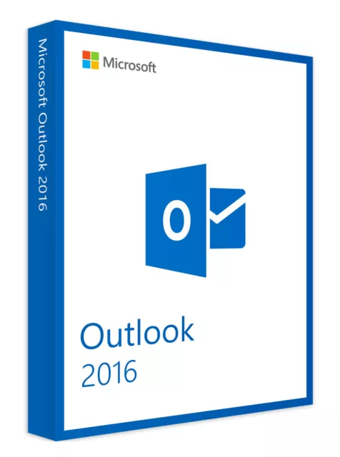 Microsoft Outlook 2016 Vollversion mit Supportanspruch | USB Datenstift