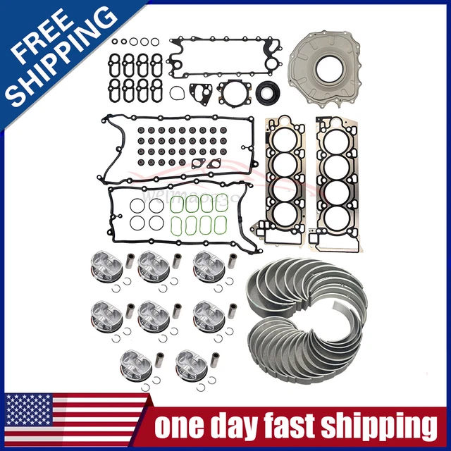 ENGINE OVERHAUL REBUILD Kit Fits For Jaguar XE XJ Land Rover Range ...
