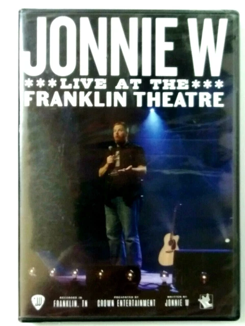 Jonnie W Live at the Franklin Theatre Comedy & Music Show Experience DVD New