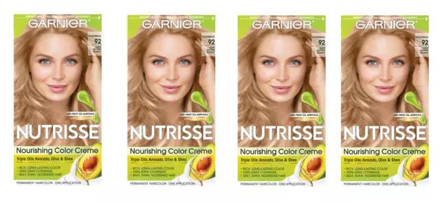 Garnier Nutrisse Nourishing Color Treatment with Fruit Oil Concentrates (4 pack)