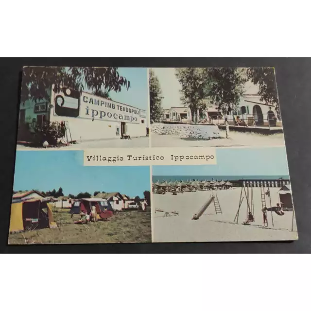 Cartolina Manfredonia - Villaggio Turistico Ippocampo