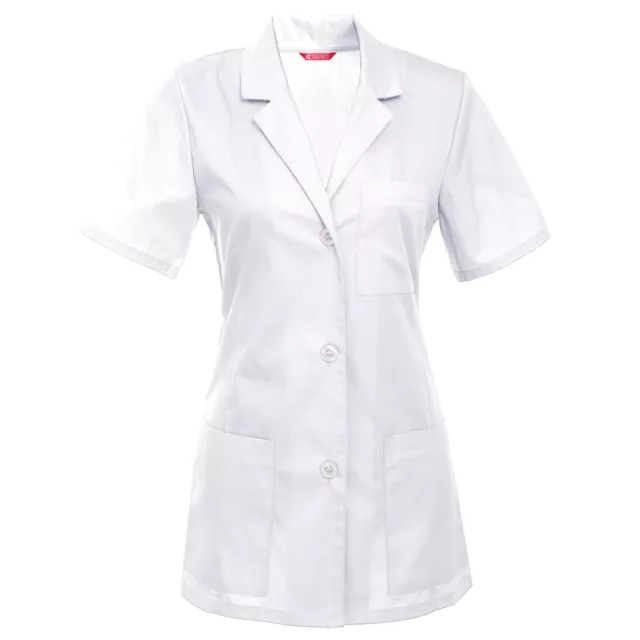 Women's 29 Inch Consultation Short Sleeve Lab Coat