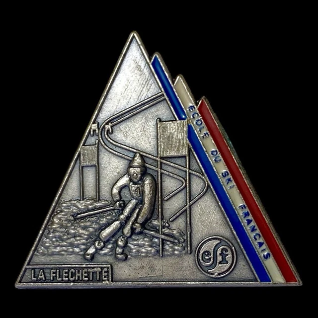 ESF École Ski Français Broche Ancienne JARDIN D’ENFANTS