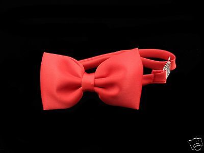 New Baby Boy Kid Child Wedding Formal Party Holiday Graduation RED Bow Tie