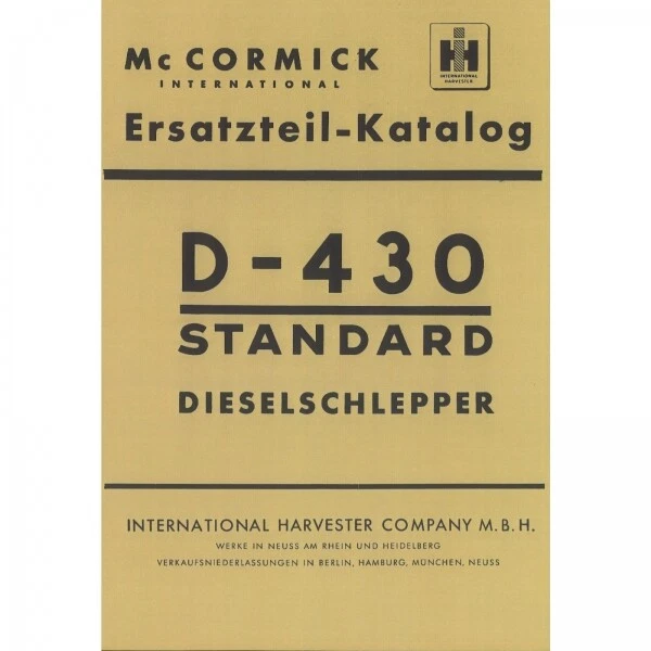 Pièce Tracteur Émetteur 450519A1 McCormick – New Old Stock, Neuf