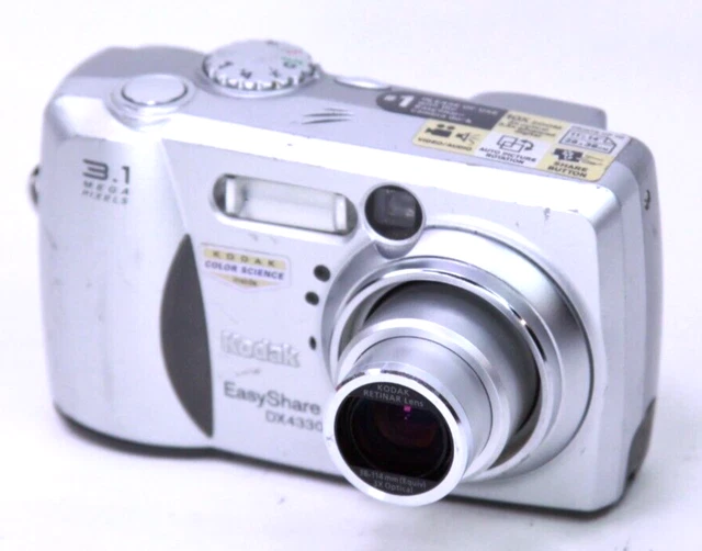 Kodak EasyShare 3.1 MegaPixel DX4330 Digital Camera Tested Working