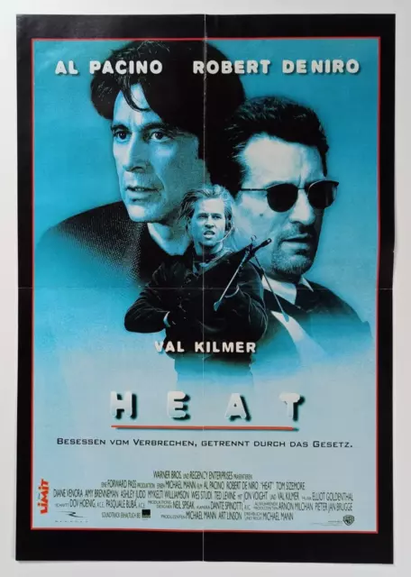 1996 Heat / Executive Decision Al Pacino Disney Limit Poster ULTRA RARE German