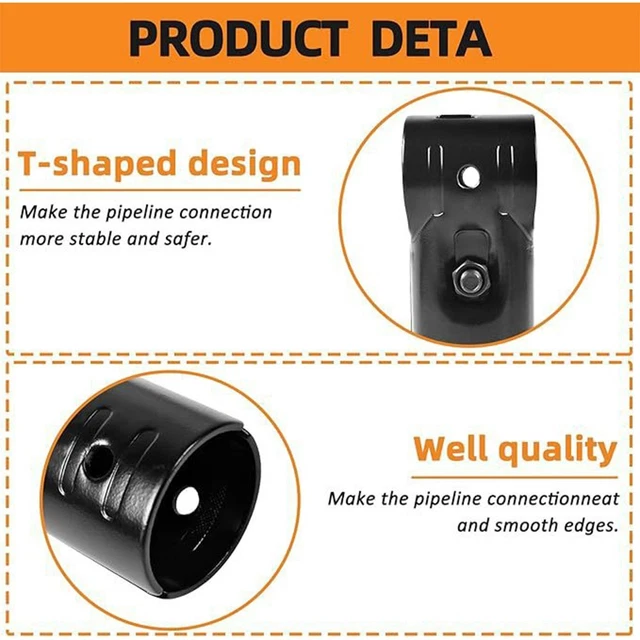 100PZ MORSETTI IN PLASTICA PER FUNI - Foto 2