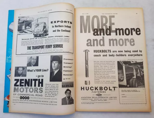 KOMMERZIELLES MOTORMAGAZIN JUN 3 1960 VOL.111 NR. 2859 "Commer Half Tonne Van" 3