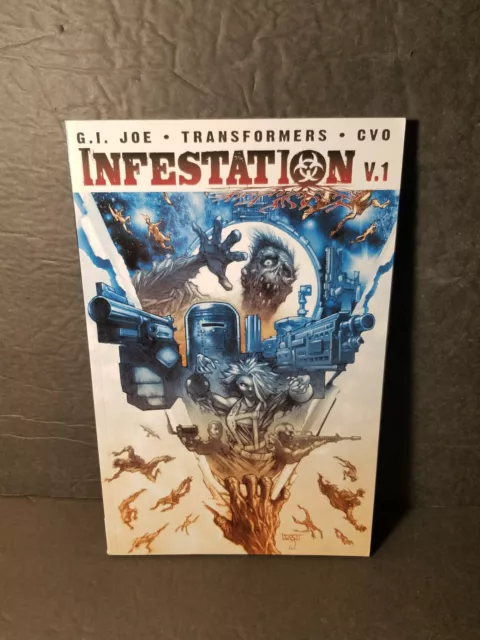 Infestation V.1 GRAPHIC NOVEL TPB NM CONDITION IDW GI JOE TRANSFORMERS CVO