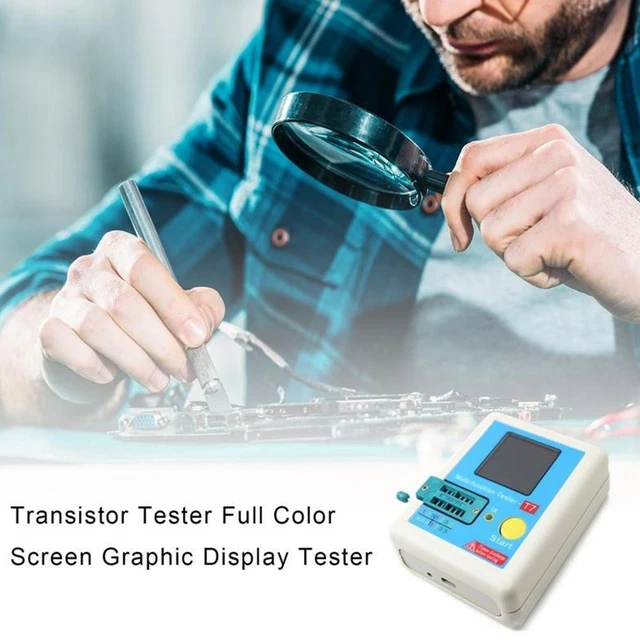Tester Transistor LCR-TC1 Multifunzione - Display TFT Colorato 1.8", Per Resistori, Condensatori, Transistor - Foto 13