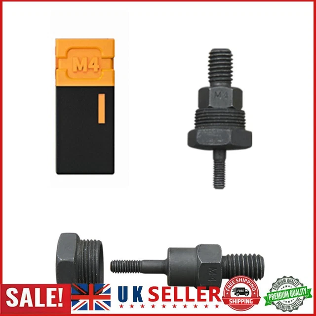 Rivets Nuts Insert Flat Head Threaded for Hand Riveter Gun Tools (M4) GB