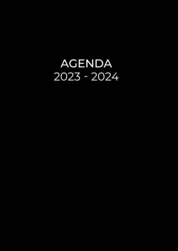 Agenda 2023-2024: Petit Format de Poche,Blanc, Semainier, Mensuel  Calendrier De Janvier 2023 à Décembre 2024 - 24 Mois Organiseur  Planificateur