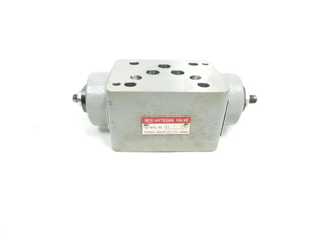 Toyooki Kogyo HF3H-W-80K-03 04 L A Hydraulic Manifold Valve