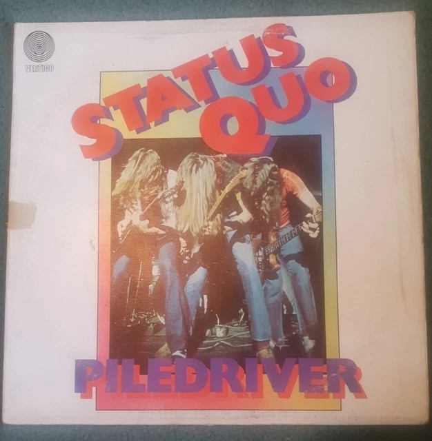 STATUS QUO☆Piledriver UK Vertigo オリジナル - 洋楽