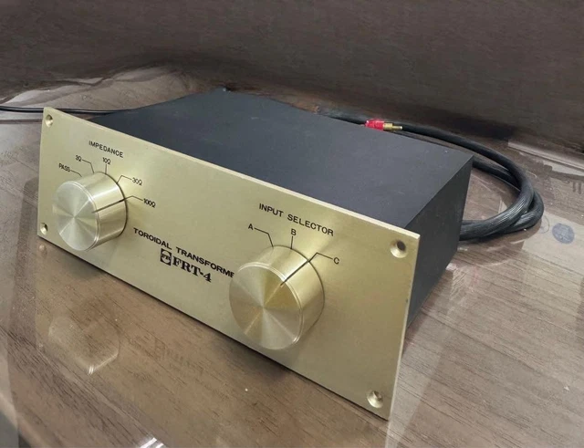 FRT-4 トロイダルトランスフォーマー FR Fidelity Research FRT-4 Toroidal Transformer Vintage RARE