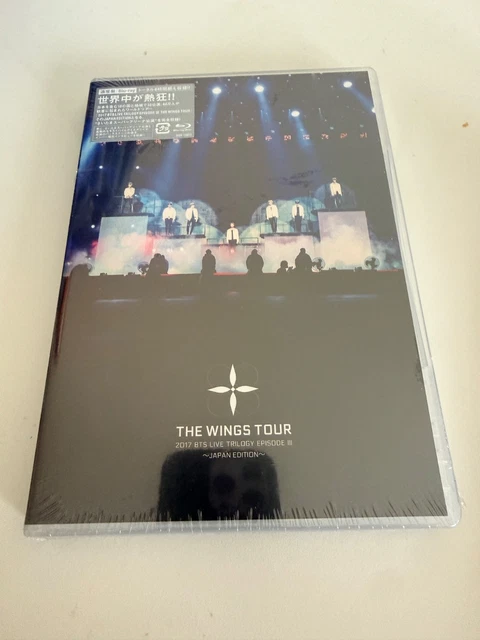 BTS WINGS TOUR Japan Edition Blu-ray Region A Import Live Trilogy