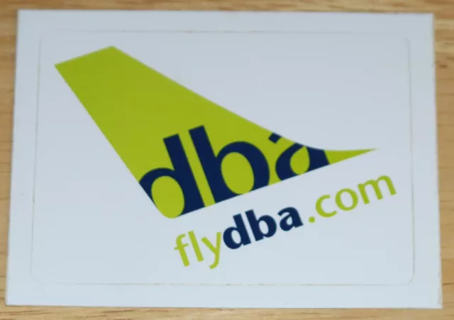 flydba (Germany) Boeing 737 Airline Sticker