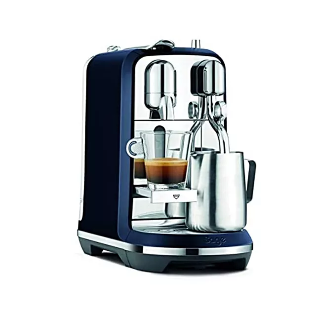 Sage Creatista Plus Nespresso Kapselmaschine Damson Blue Kaffeemaschine 3