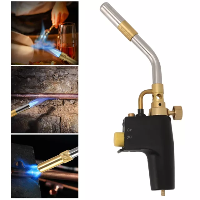 Propane Gas Solderding Brazing Plumbers Tool Gas Torch Mapp Blow Torch Map Tool 3