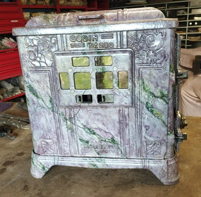 Cuisinière godin / four godin / cuisinière à bois