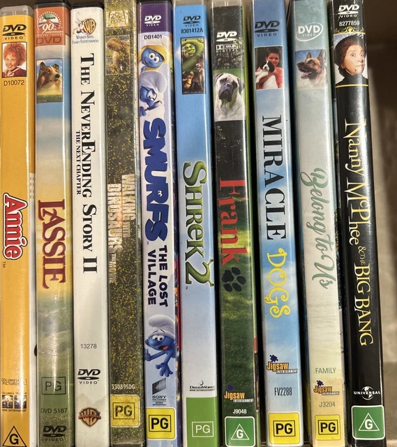 14 DVDS Kids Children Movies Bundle Bulk Lot -USED Condition #56 $18.99