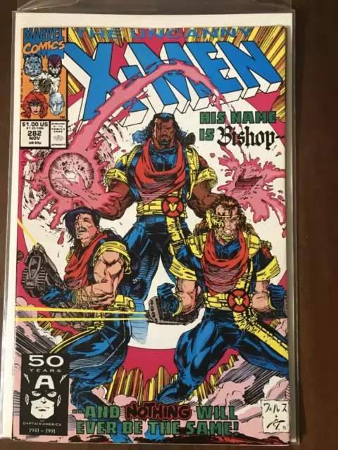 The Uncanny X-Men 282 1st Bishop CGC NM