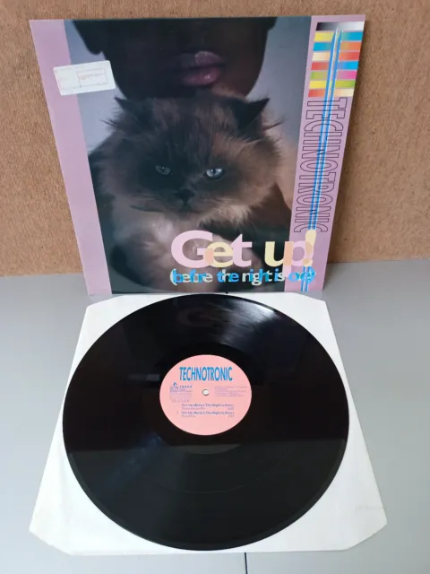 Technotronic – Get Up! (Before The Night Is Over) 1990 (Maxi Single) 12" 45 rpm