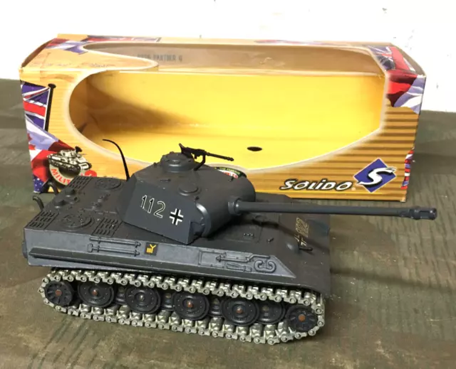 Solido Nr.236  Panther G Metall Modell mit OVP Panzer 1:50 Wehrmacht