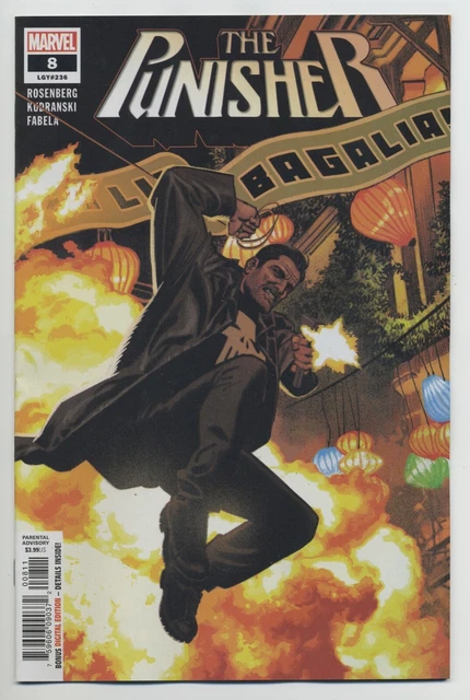PUNISHER #8 MARVEL comics NM 2019 Matthew Rosenberg Szymon Kudranski ☠️☠️☠️