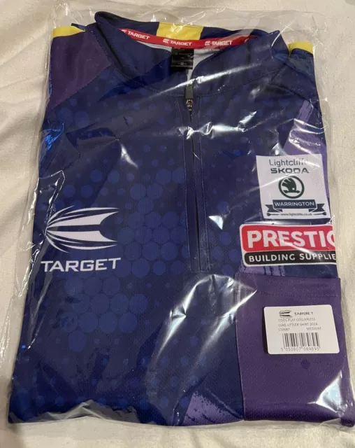 LUKE LITTLER OFFICIAL Playing Shirt 2025 Target Darts Medium Brand New