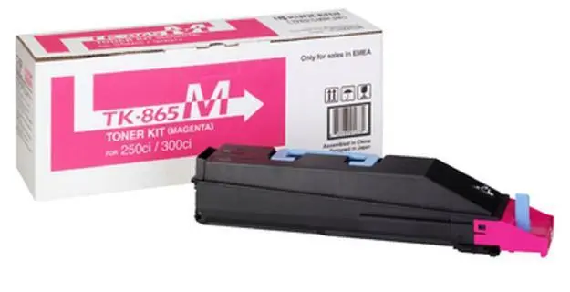 Genuine Kyocera TK-865M Magenta Toner Cartridge Sealed VAT Included