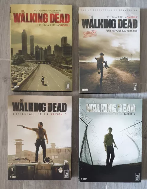 The WALKING DEAD Saison 1 2 3 4 - 4 Coffrets, 16 Dvds Zone 2