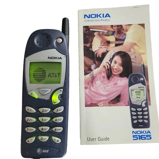 Vintage Nokia Cell Phone Model 5165 Tested In Working Condition