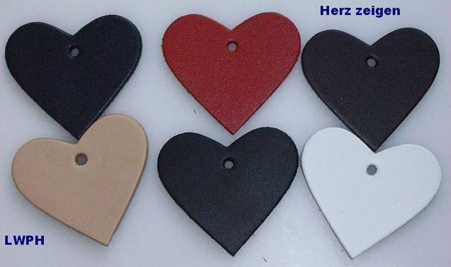 Lederherz herz aus leder herzen Lederanhänger Bastelherz Dekoherz zu 80 % Rabatt