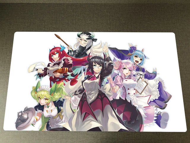 YUGIOH CCG PLAYMAT Dragonmaid Deck TCG Trading Card Game Mat Desk Pad yugioh-ccg-playmat-dragonmaid-deck-tcg-trading-card-game-mat-desk-pad