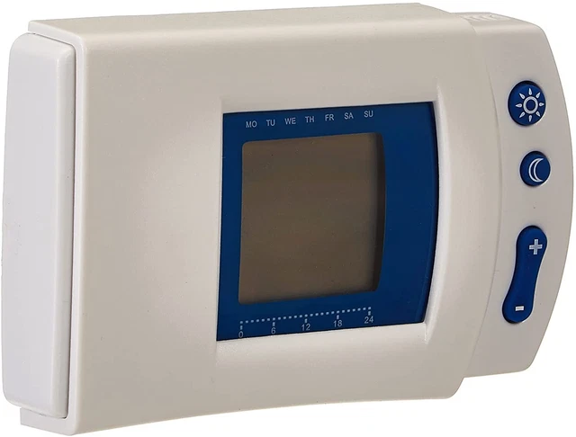 Thermostat électronique digital hebdomadaire 2 fils pour tout type de chauffage