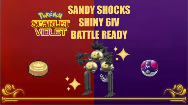 6IV Shiny Mimikyu Pokemon Scarlet and Violet