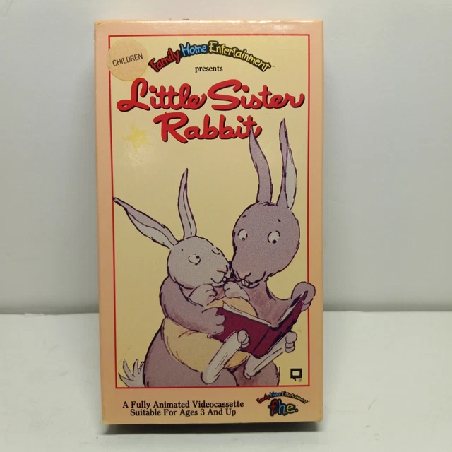 VINTAGE LITTLE SISTER Rabbit VHS Kids Animated VHS 1992 EUR 10,23 ...